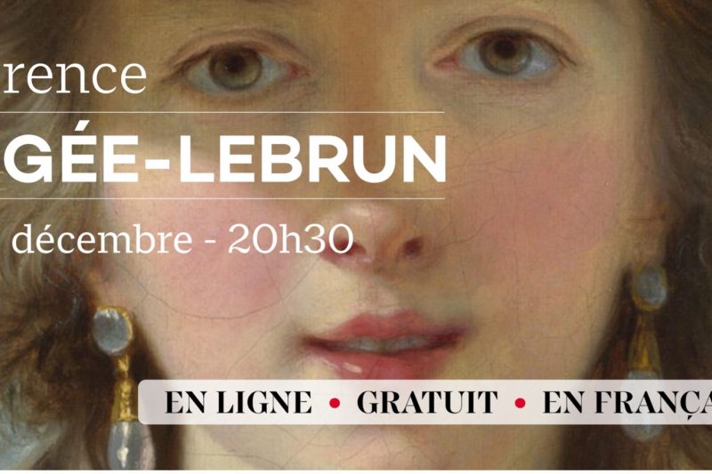 Conférence Culturelle – E. Vigée-Lebrun – Alliance Française des Pays-Bas