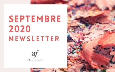 De nieuwsbrief van september 2020